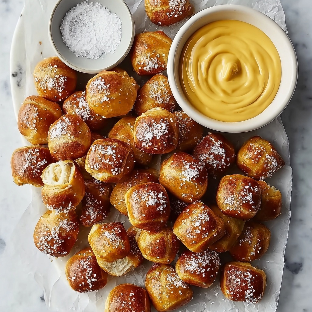 Easy Sourdough Pretzel Bites Recipe - Recipe Image