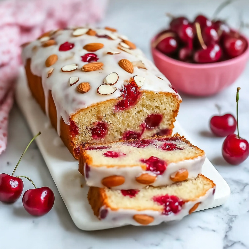 Gluten-Free Almond Cherry Bread Recipe - Recipe Image