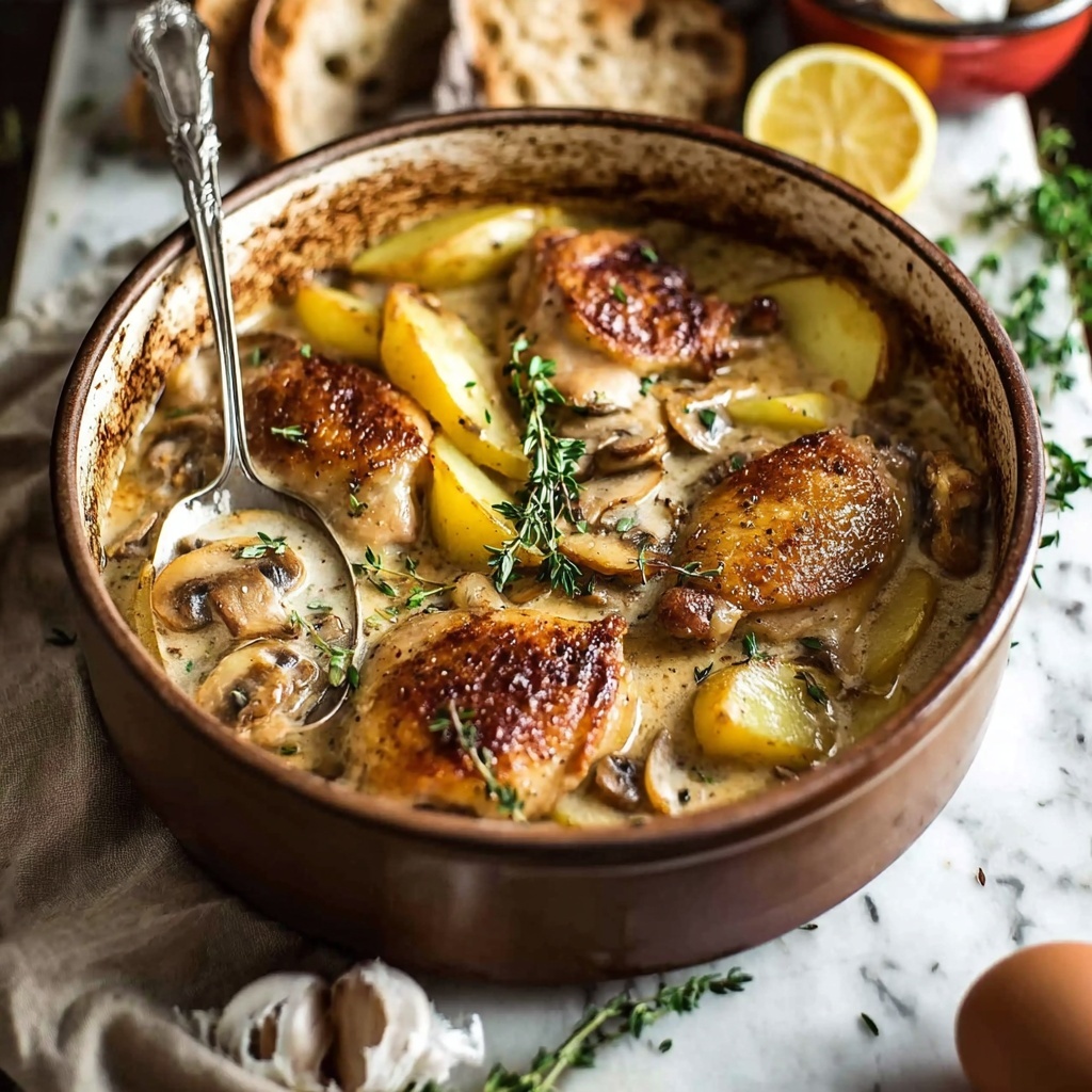 French Chicken Casserole Recipe - Recipe Image