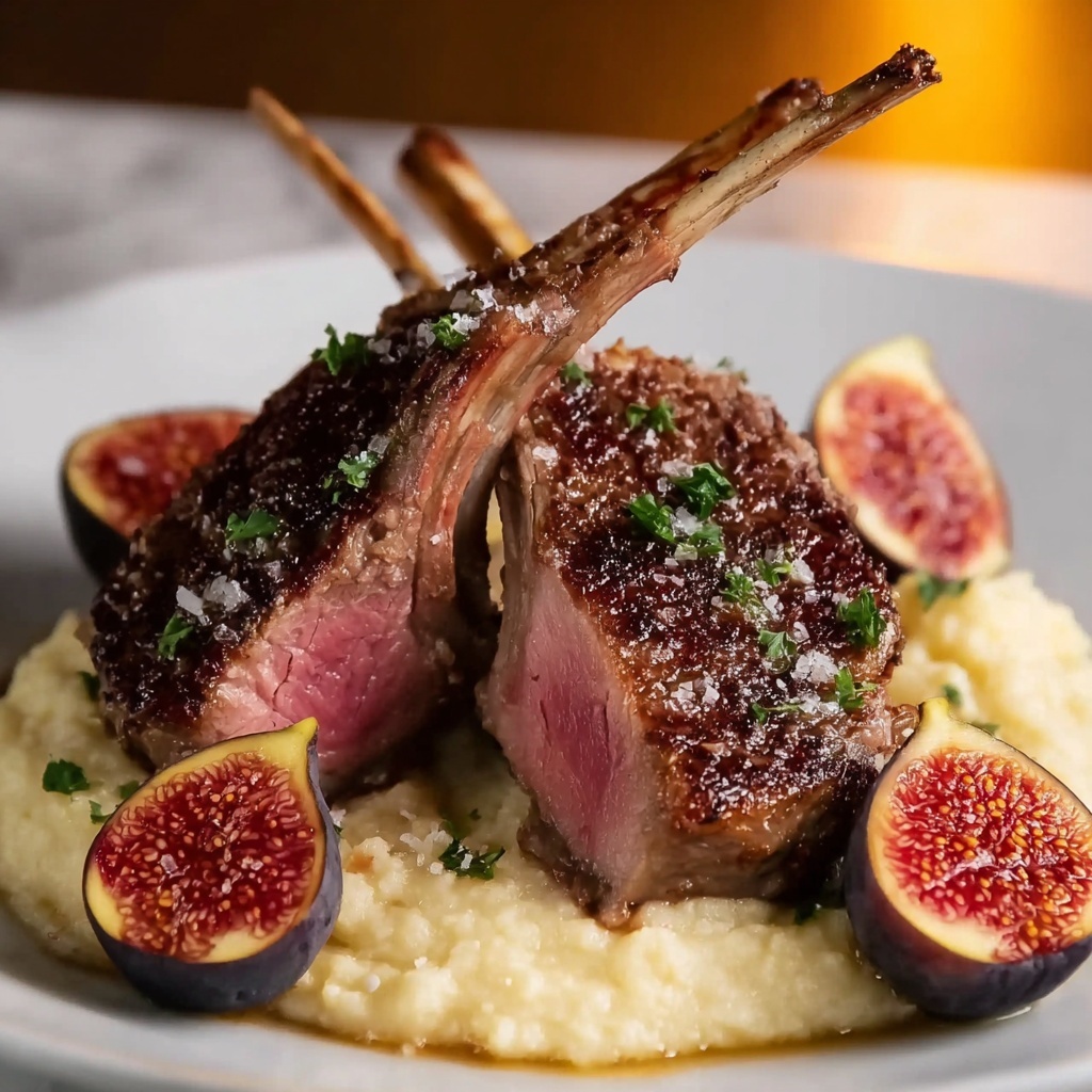 Rack of Lamb with Figs Recipe - Recipe Image