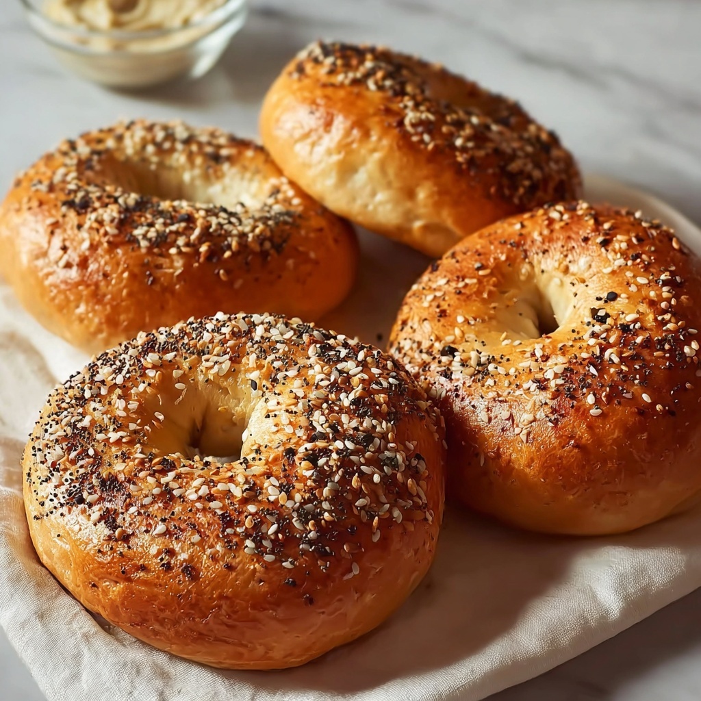 Air Fryer Protein Bagels Recipe - Recipe Image
