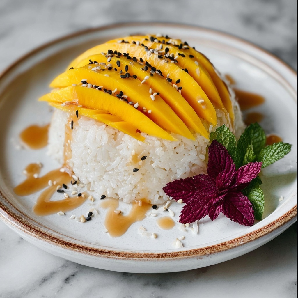 Mango Sticky Rice: The Ultimate Thai Dessert Recipe - Recipe Image