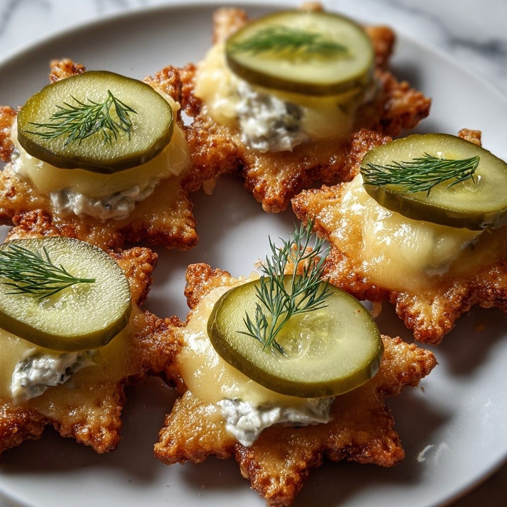 Dill Pickle Cheese Ritz Bites Recipe - Recipe Image