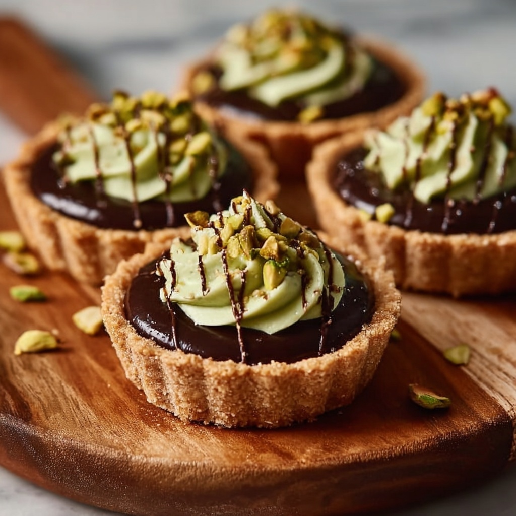 Mini Pistachio Tartlets Recipe - Recipe Image