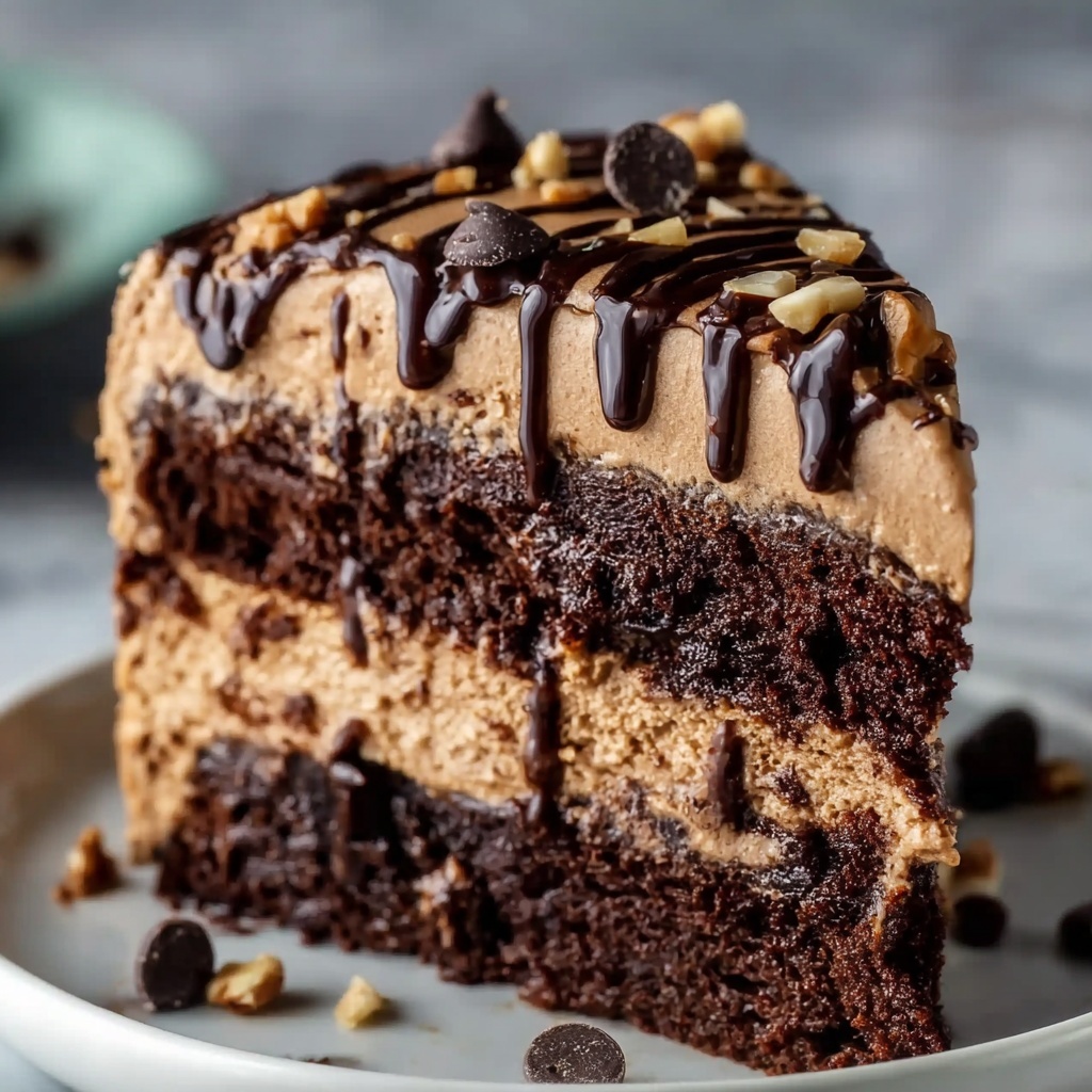 Chocolate Peanut Butter Ooey Gooey Cake Recipe - Recipe Image
