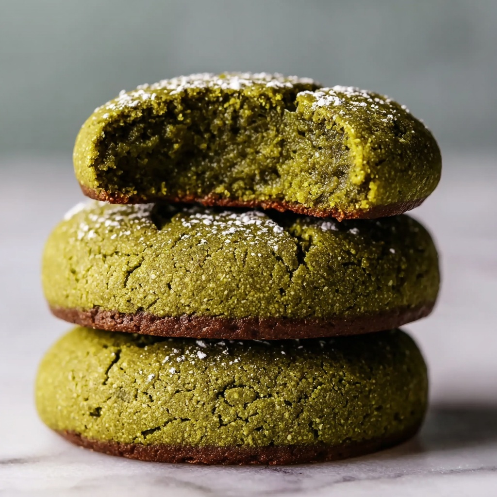 Matcha Sable Cookies Recipe - Recipe Image