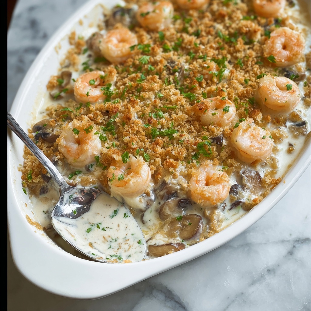 New England Seafood Casserole Recipe - Recipe Image