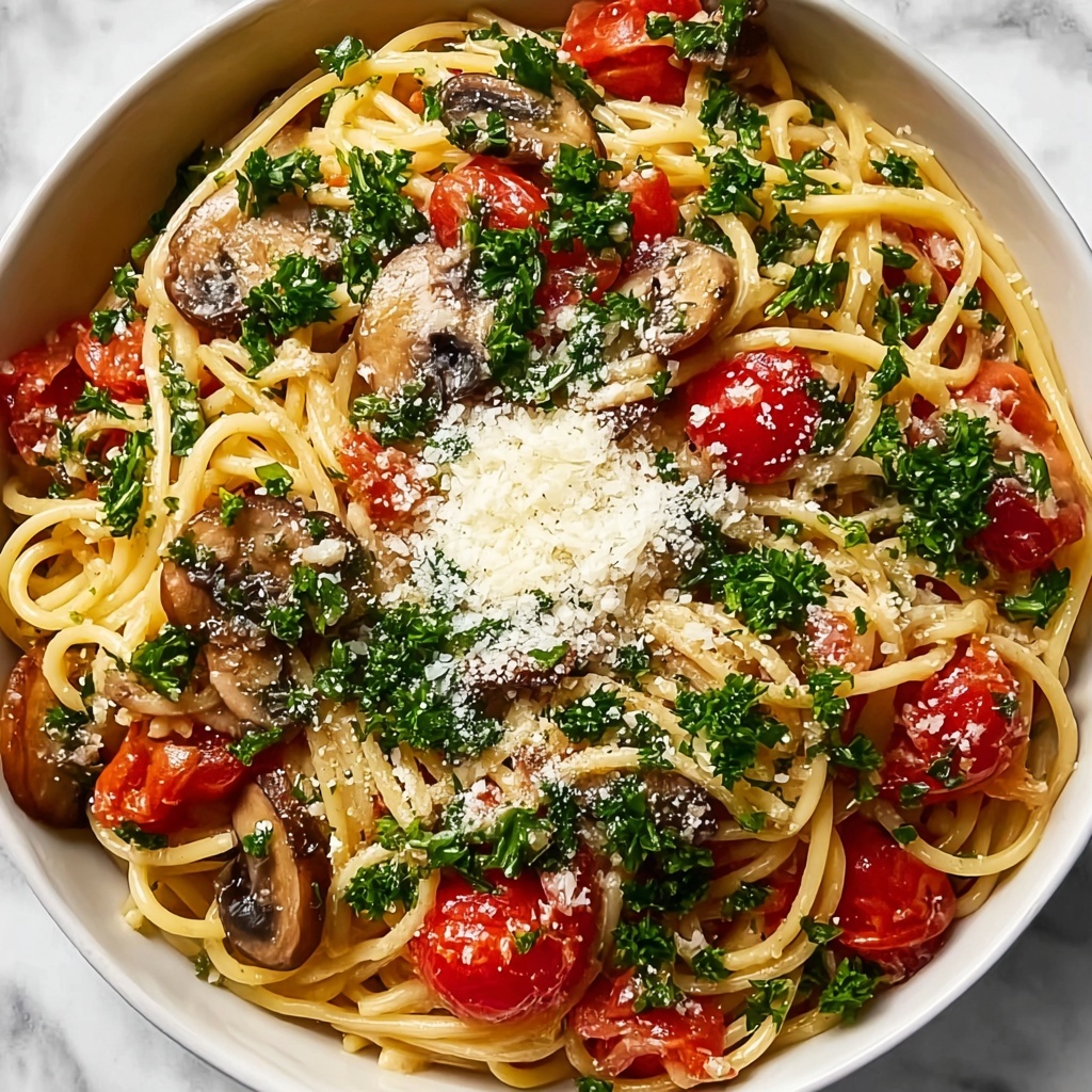 One-Pot Vegetarian Spaghetti Recipe - Recipe Image