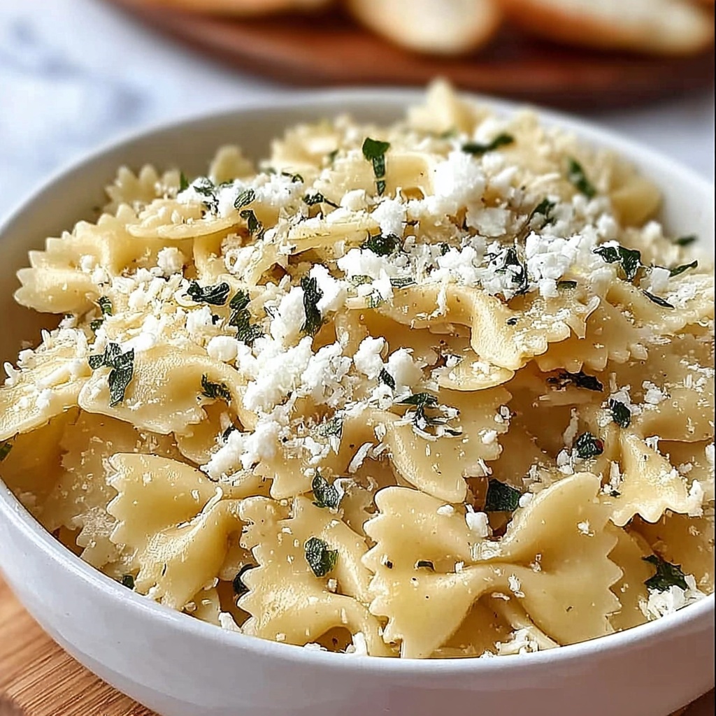 Garlic Parmesan Pasta Recipe - Recipe Image