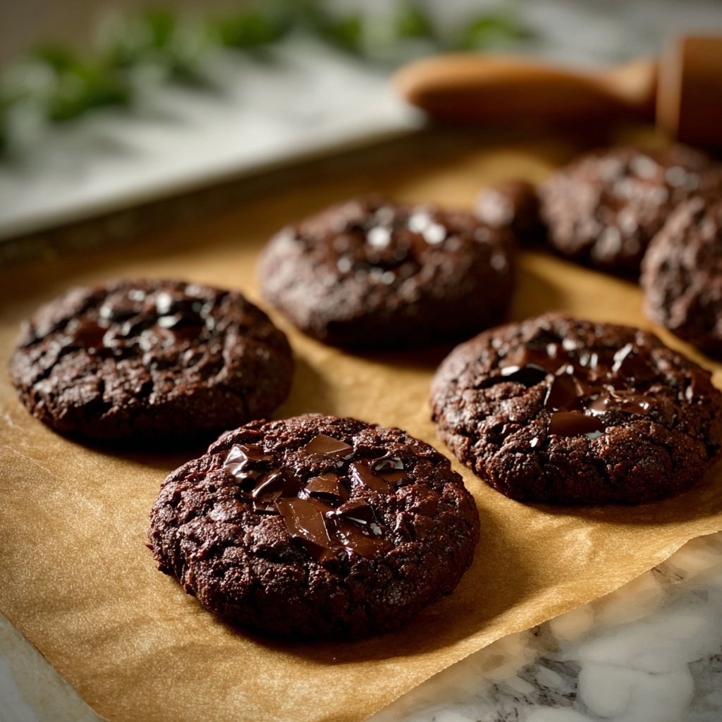 Nanny's Uncooked Chocolate Cookies Recipe - Recipe Image