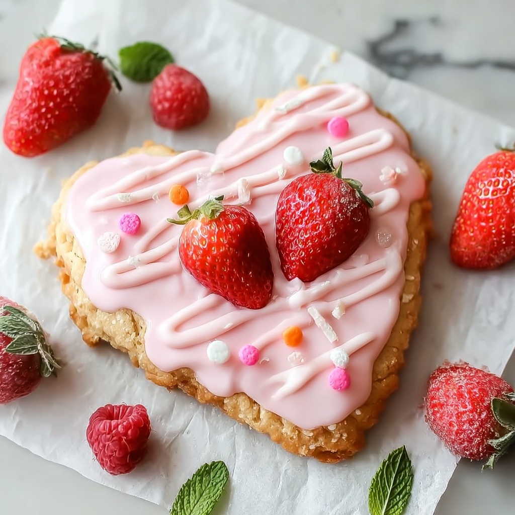 Valentine's Day Mini Strawberry Vegan Pop Tarts Recipe - Recipe Image