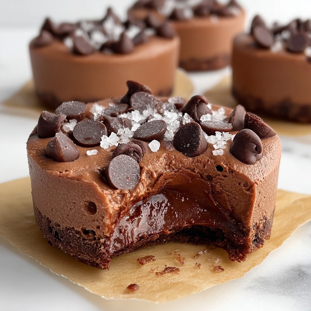 Protein Cookie Dough Chocolate Yogurt Cookies (No Bake + Plant Based!) Recipe - Recipe Image