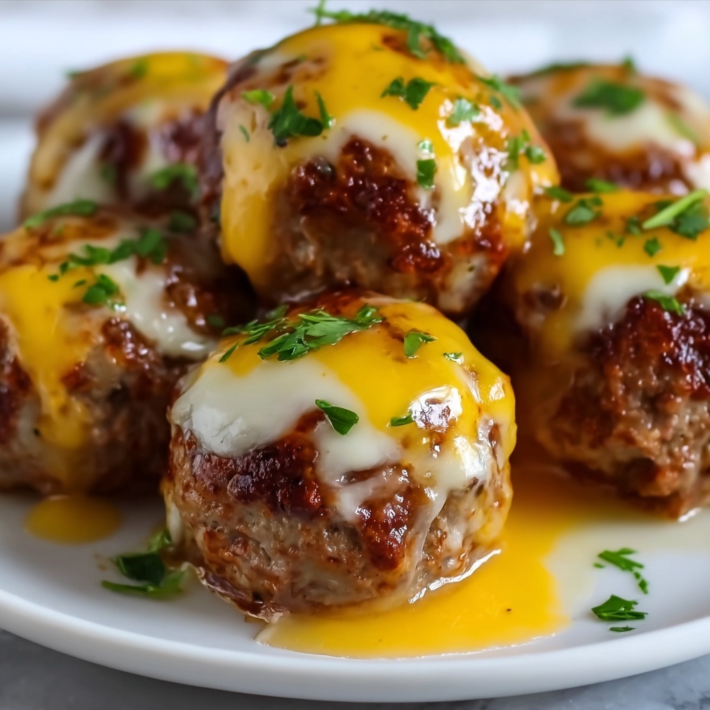 Cheesy Stuffed Meatloaf Bites Recipe - Recipe Image