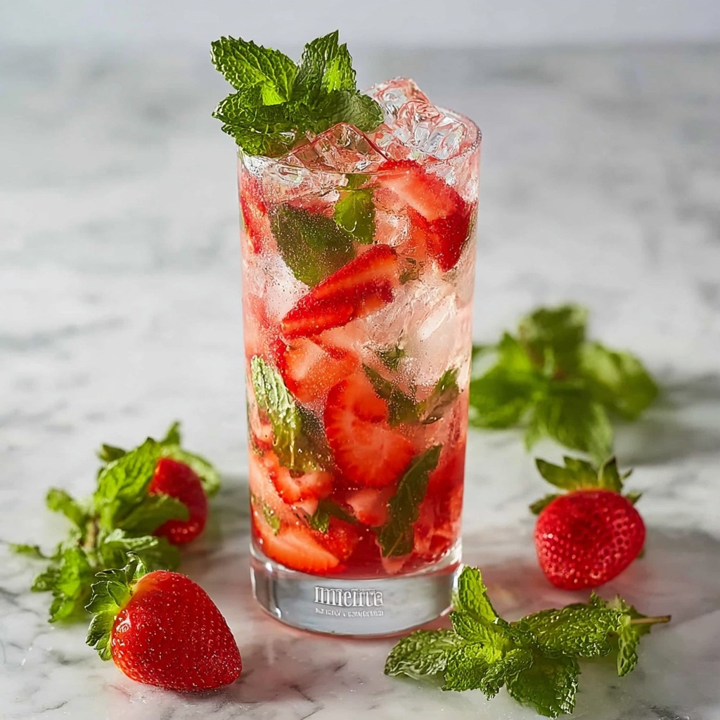 Strawberry Mojito Recipe - Recipe Image