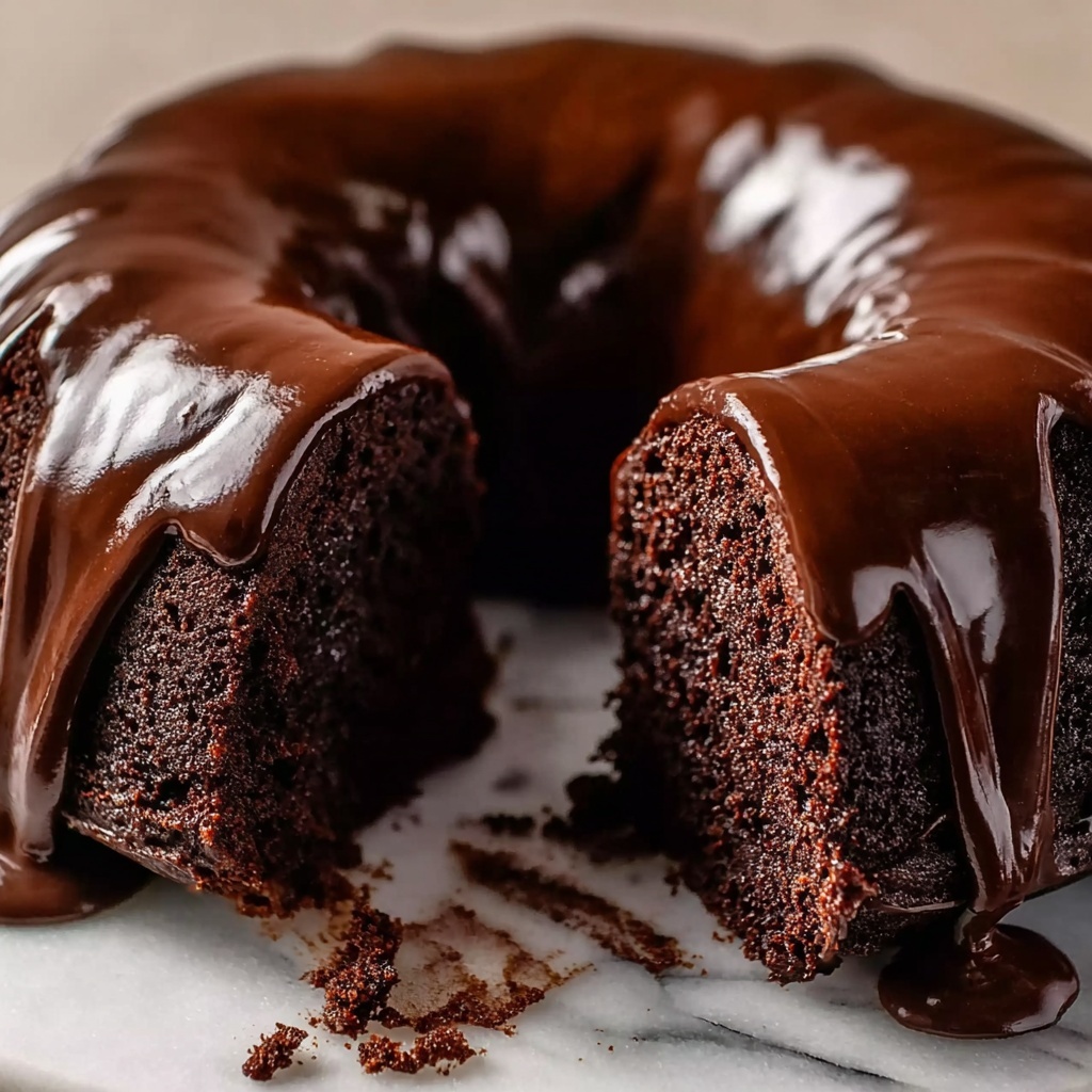 Chocolate Pound Cake Recipe - Recipe Image