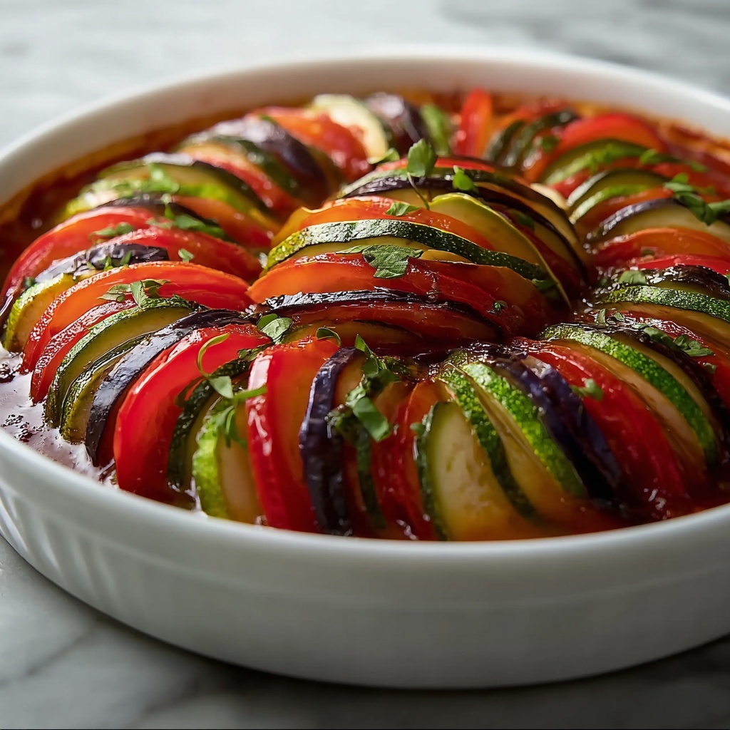Irresistible Ratatouille Recipe That’ll Make You Fall in Love with Vegetables Recipe - Recipe Image