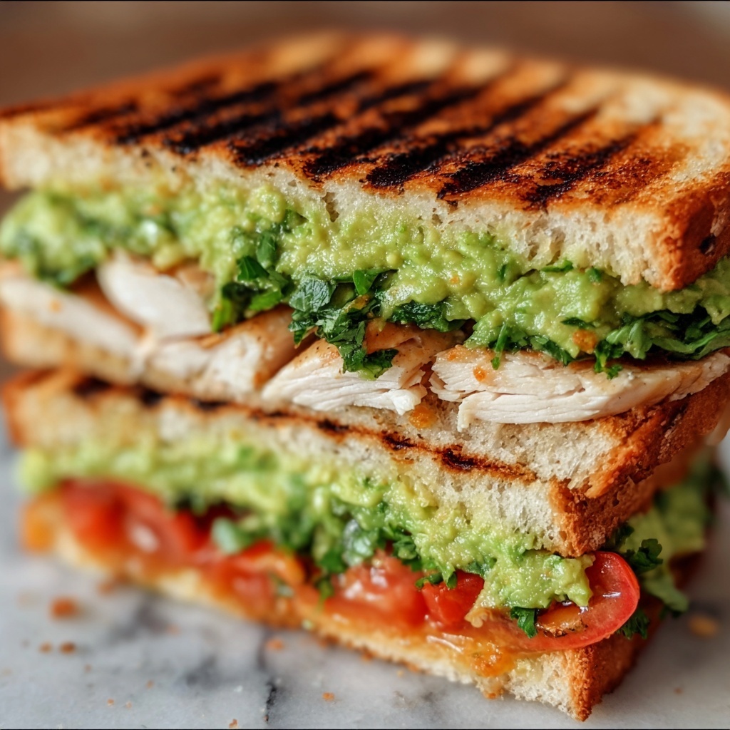 Chicken Avocado Melt Sandwich Recipe - Recipe Image