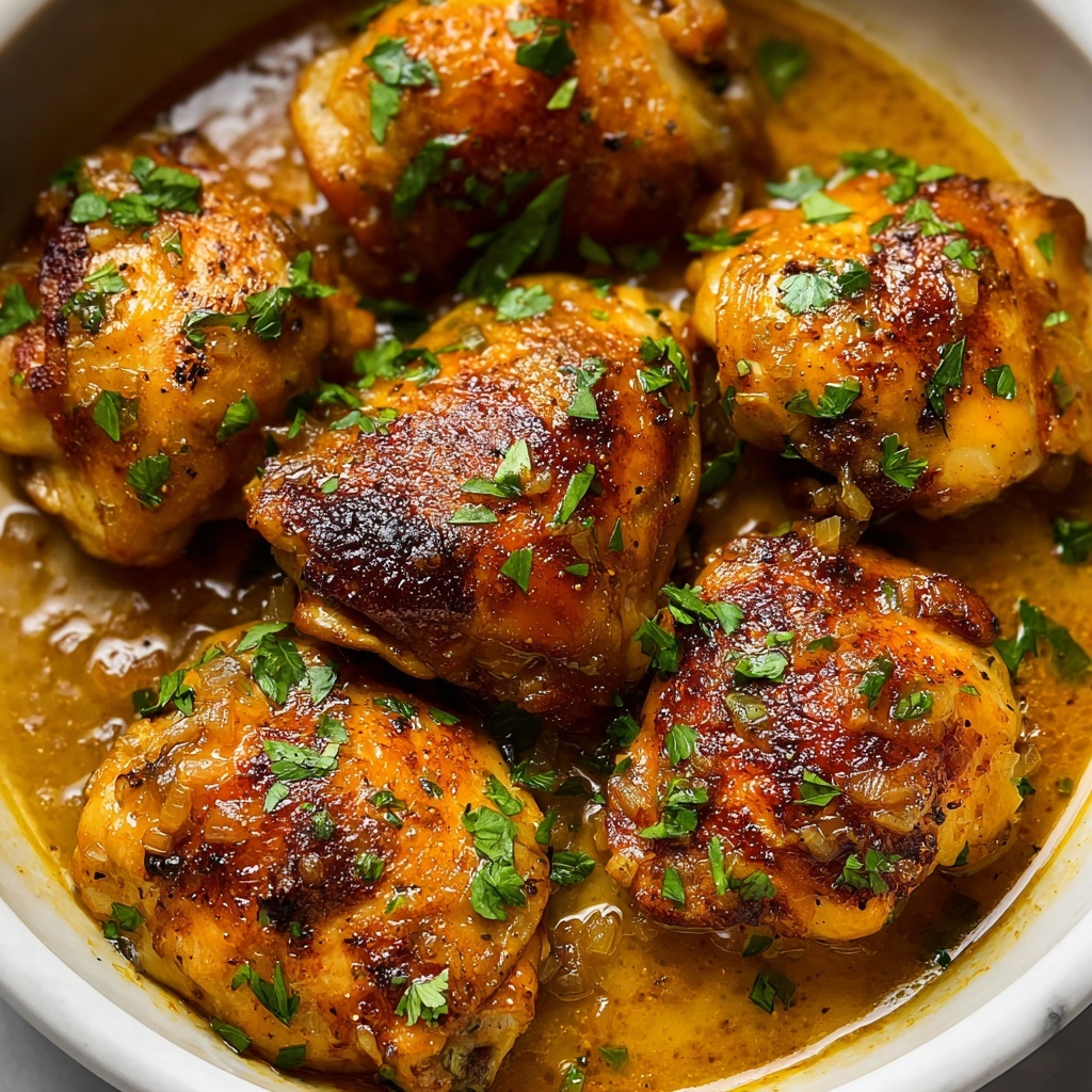 Instant Pot Lemon Butter Chicken Thighs Recipe - Recipe Image