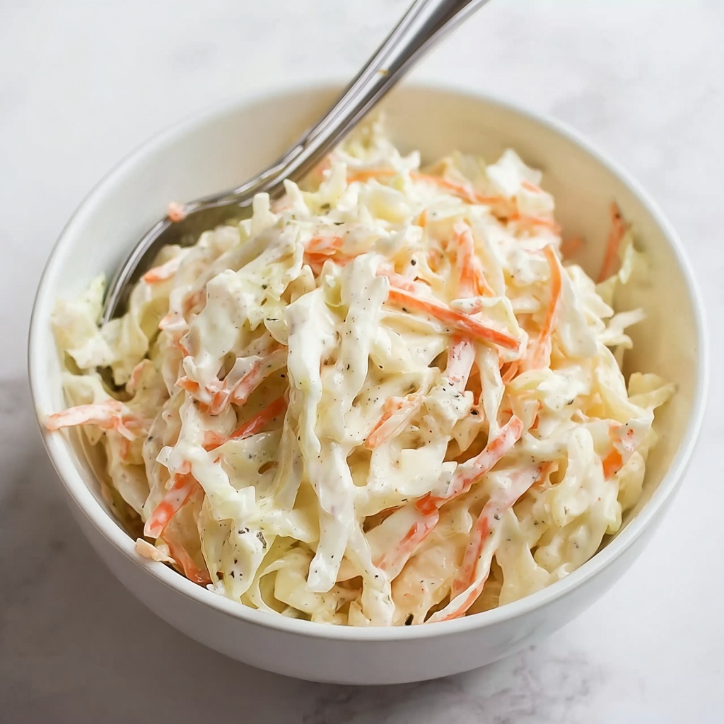 KFC-inspired Creamy Coleslaw Recipe - Recipe Image