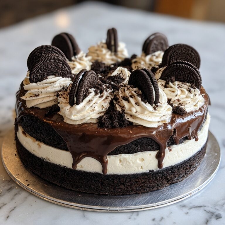 Oreo Ice Cream Sandwich Cake Recipe