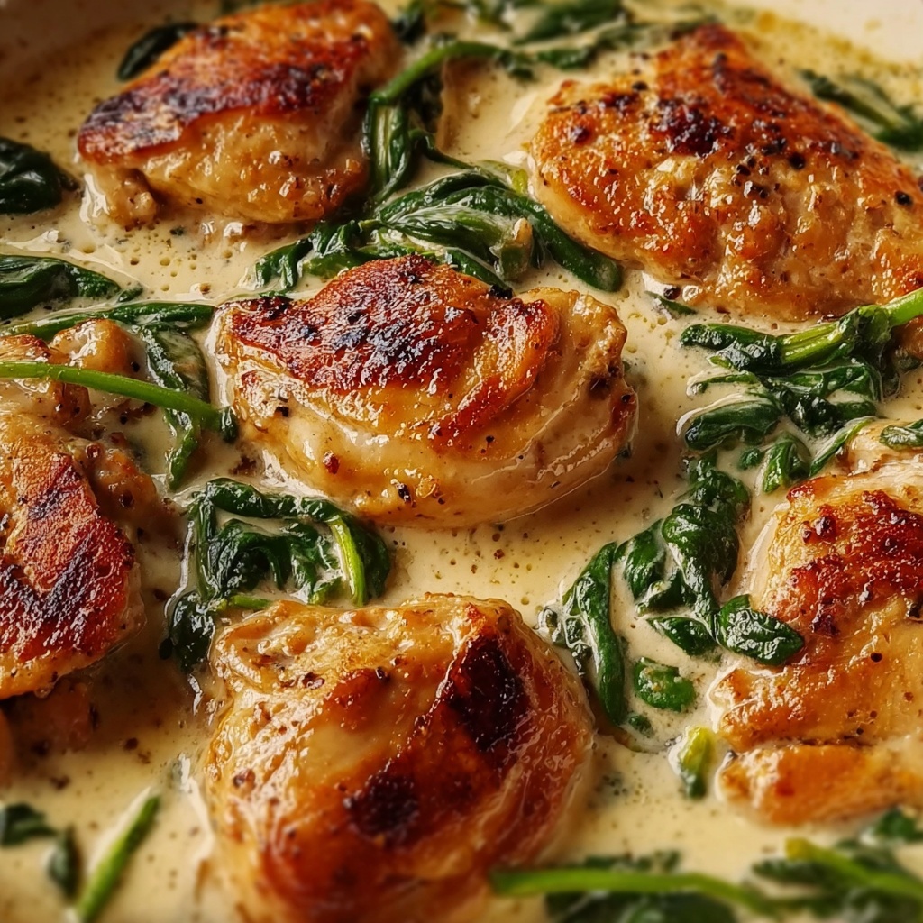 Creamy Chicken Florentine Recipe - Recipe Image
