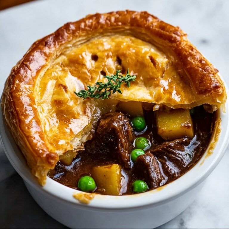 Guinness Braised Beef Pot Pie Recipe