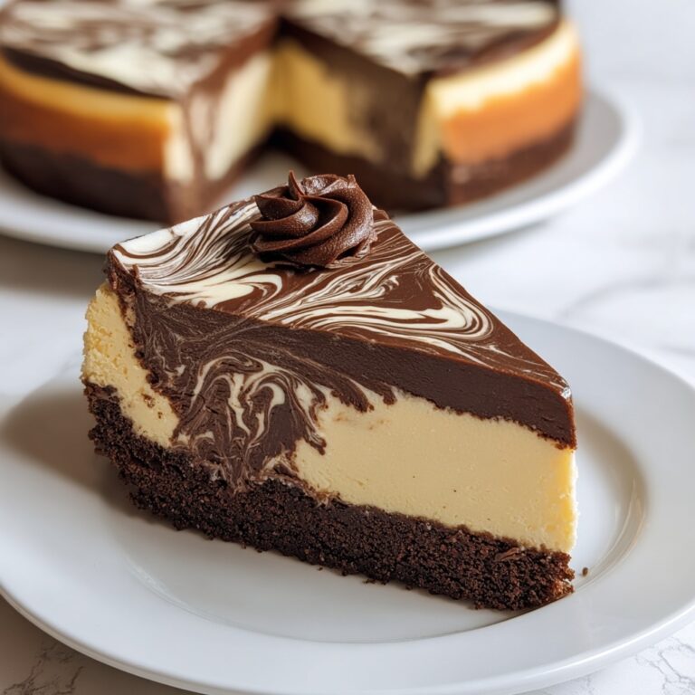 Chocolate Marble Cheesecake Recipe