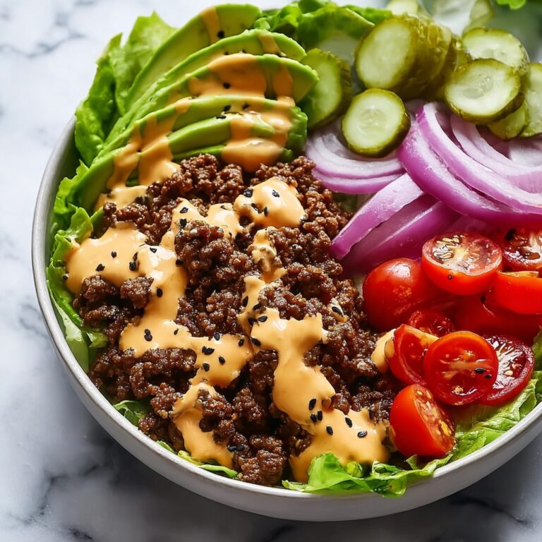 Burger in a Bowl Recipe