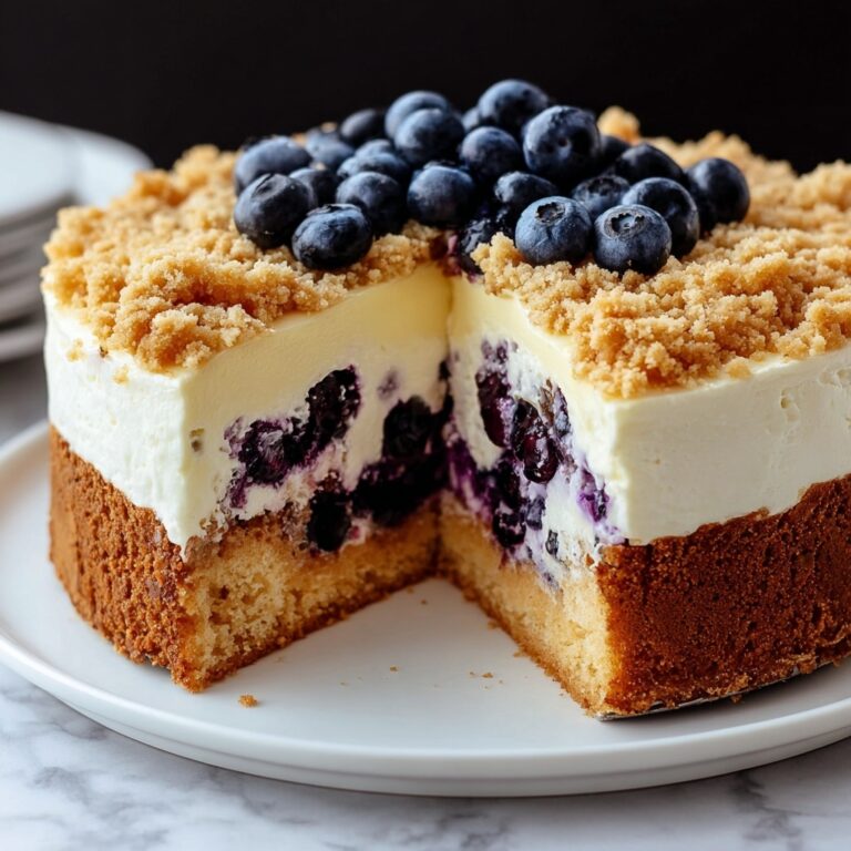Blueberry Cream Cheese Coffee Cake Recipe