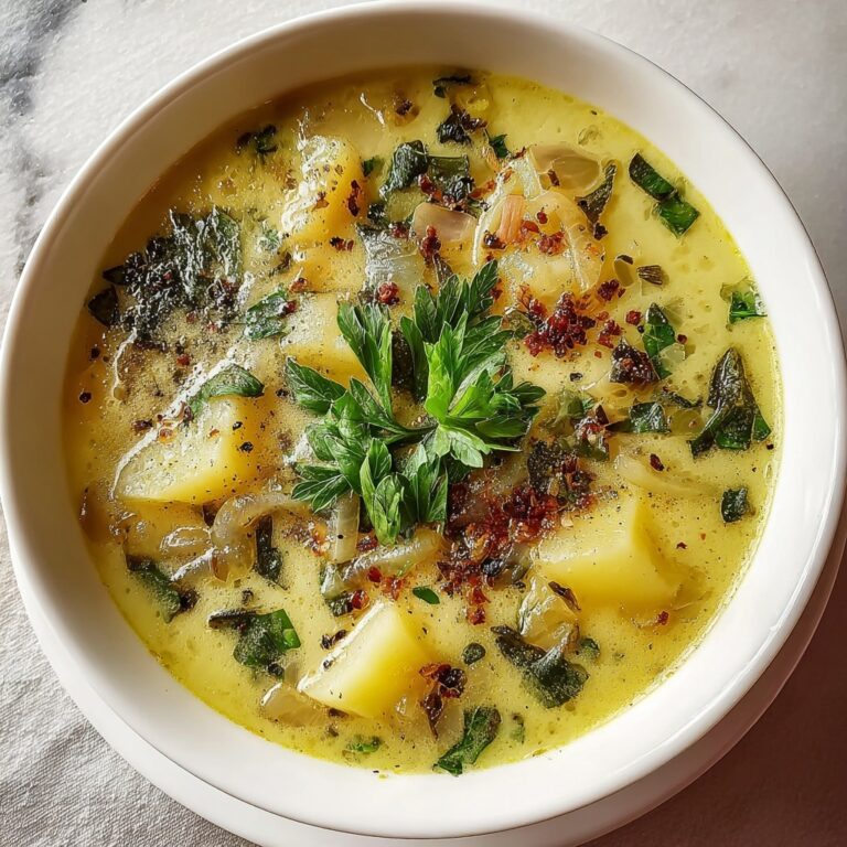 Creamy Vegan Potato Soup Recipe