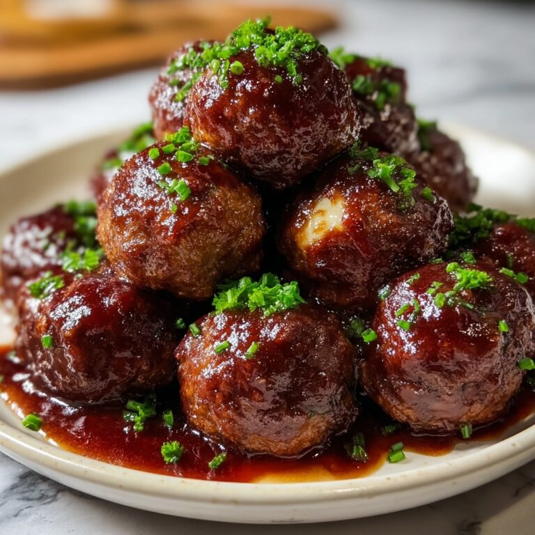 Slow Cooker Bourbon Apple Butter Meatballs Recipe