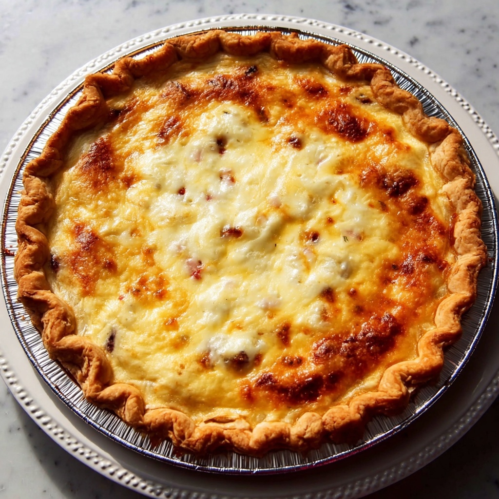 Julia Child's Bacon and Swiss Quiche Recipe - Recipe Image