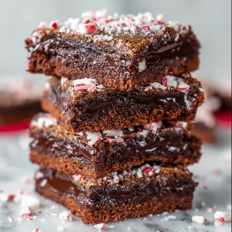 Peppermint Chocolate Cake Mix Bars Recipe