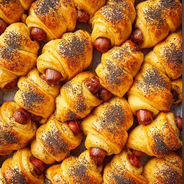 Glazed Pigs in a Blanket Recipe