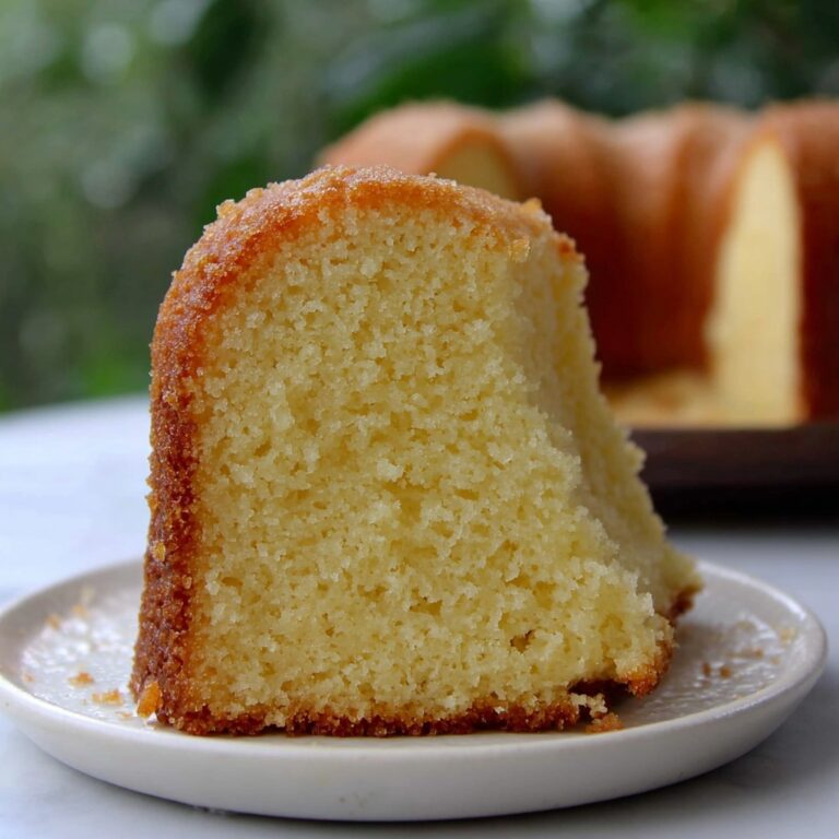 The Ritz Carlton Lemon Pound Cake Recipe