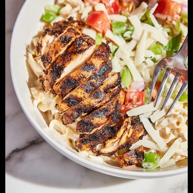 Blackened Chicken Alfredo Recipe