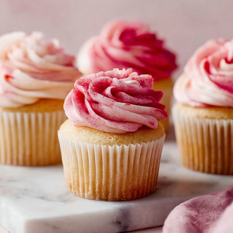 Vegan Raspberry Cupcakes Recipe