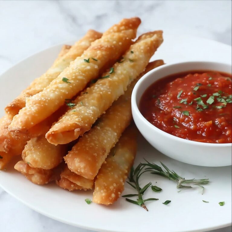 Homemade Cheesy Pizza Sticks Recipe