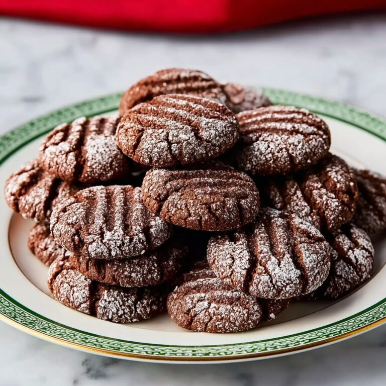 Gluten-Free Chocolate Shortbread Cookies Recipe
