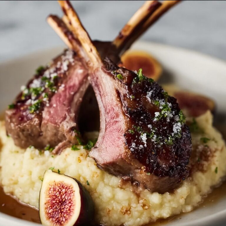 Rack of Lamb with Figs Recipe