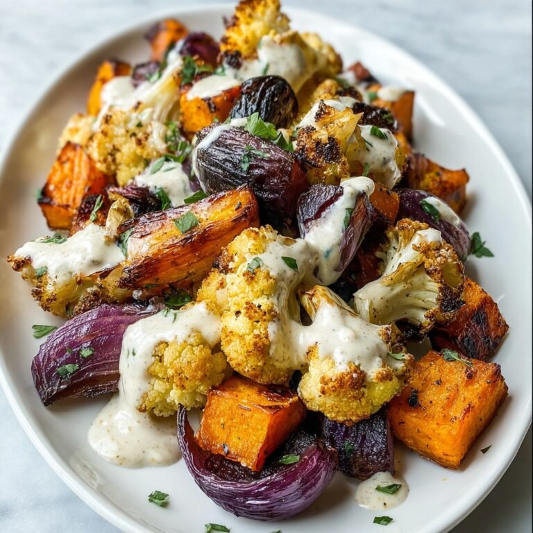 Harissa Roasted Vegetables Recipe