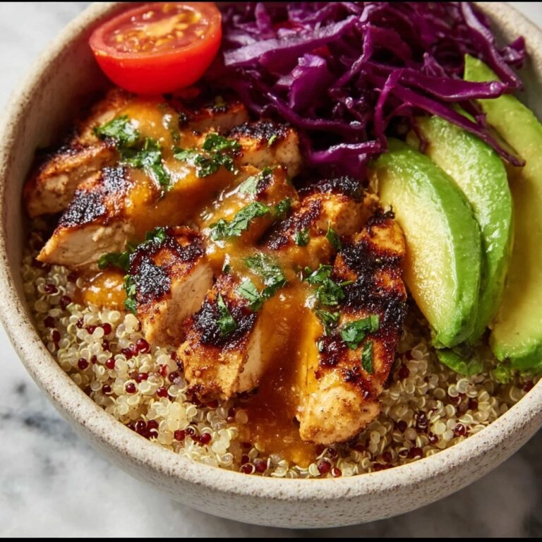 Grilled Chicken and Quinoa Salad Bowl Recipe