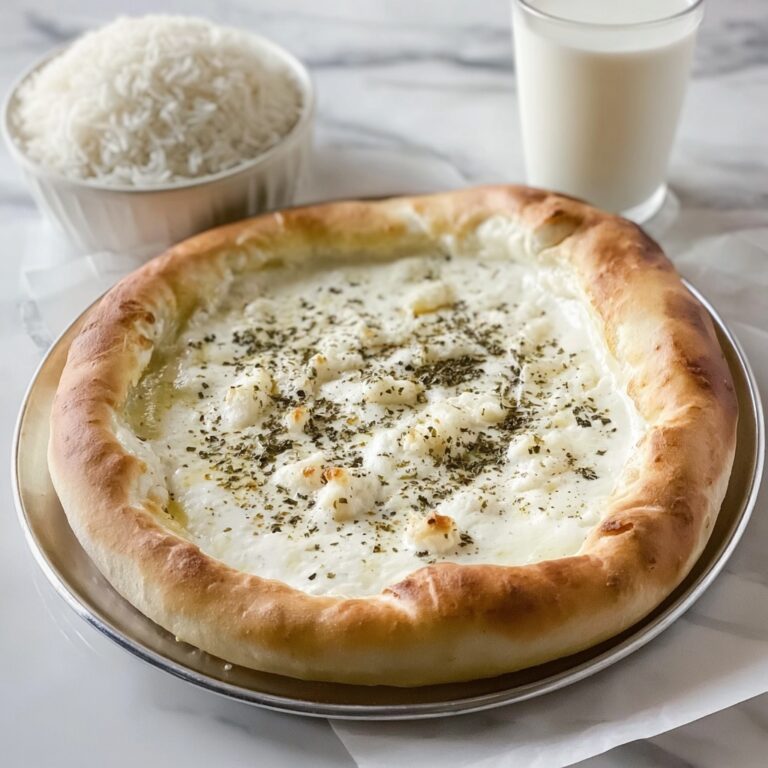 Creamy Garlic White Pizza Sauce Recipe
