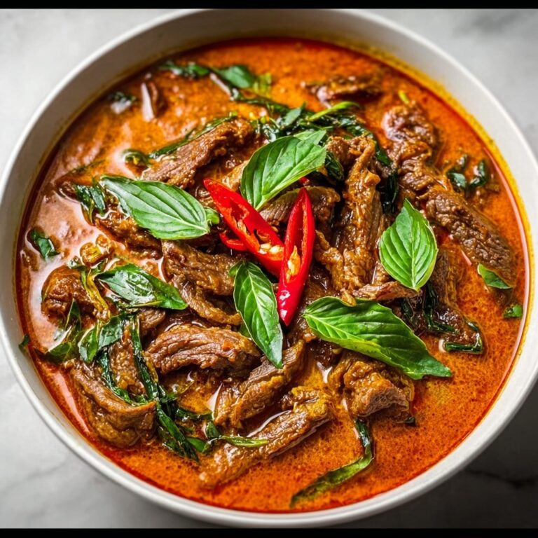Coconut Red Curry Drip Beef Recipe