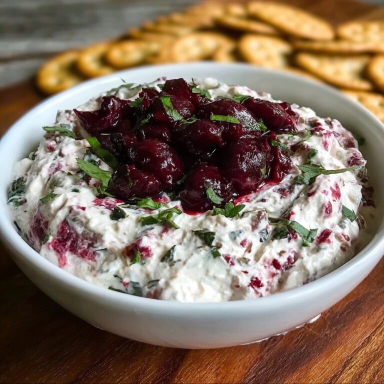 Holiday Cranberry Jalapeño Cream Cheese Dip Recipe