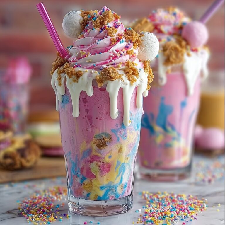 Unicorn Fantasy Freakshakes Recipe