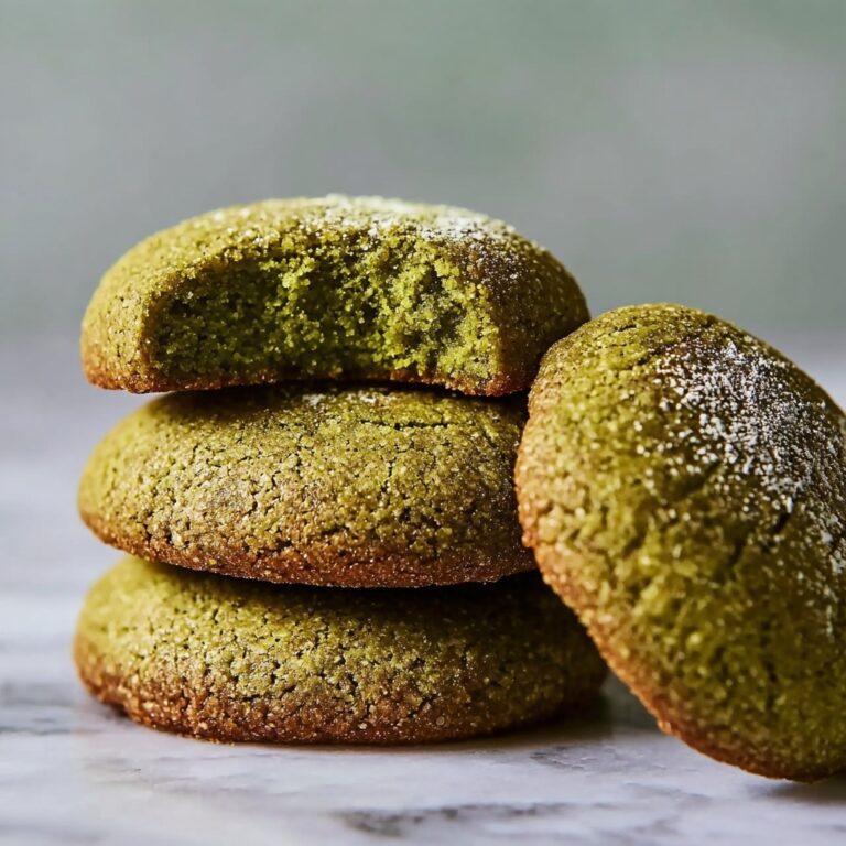 Matcha Sable Cookies Recipe
