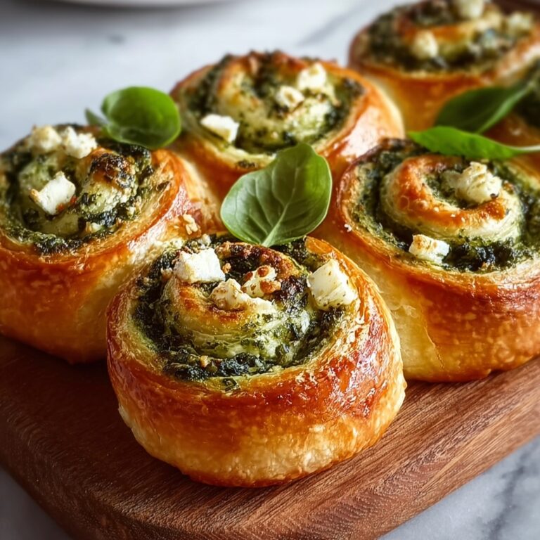 Feta, Spinach, and Pesto Brioche Loaf Recipe