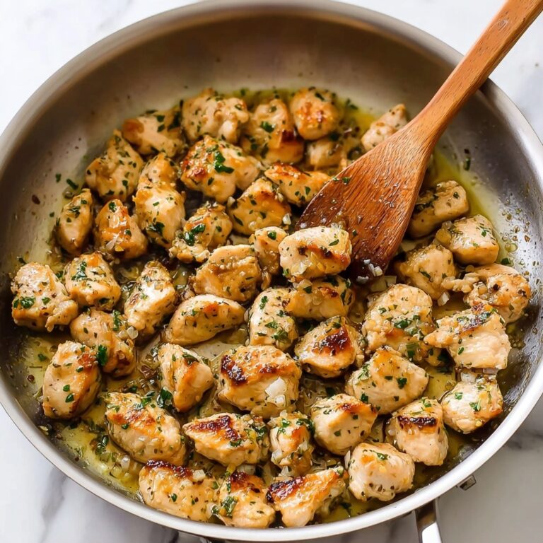 Garlic Butter Chicken Bites Recipe