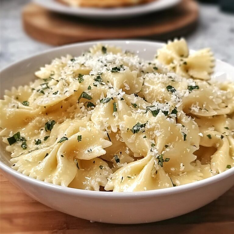 Garlic Parmesan Pasta Recipe